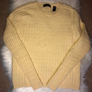 Valerie Stevens 100% Cashmere 2 ply knit sweater